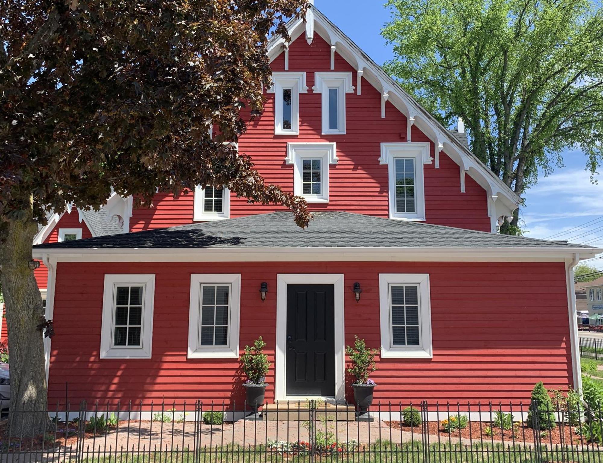 Bed and Breakfast The Red House Fredericton Exterior foto
