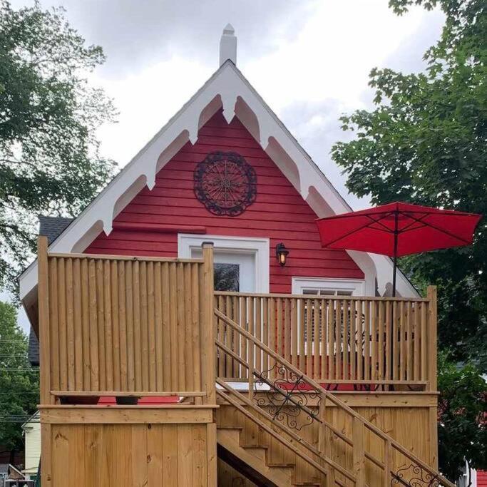 Bed and Breakfast The Red House Fredericton Exterior foto